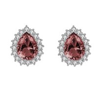 Earrings Gaurosa Woman Fantasy in Silver Zirconia SE0258-M - SE0258-M